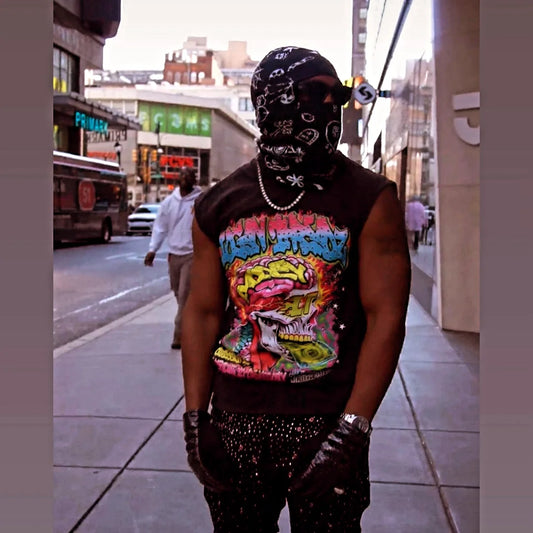 Money On The Brain Cut Off Shirt